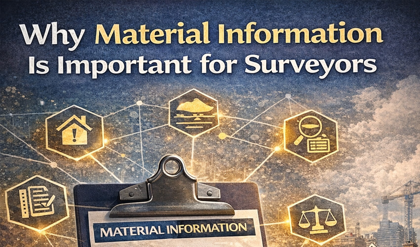 Why Material Information Is Important for Surveyors