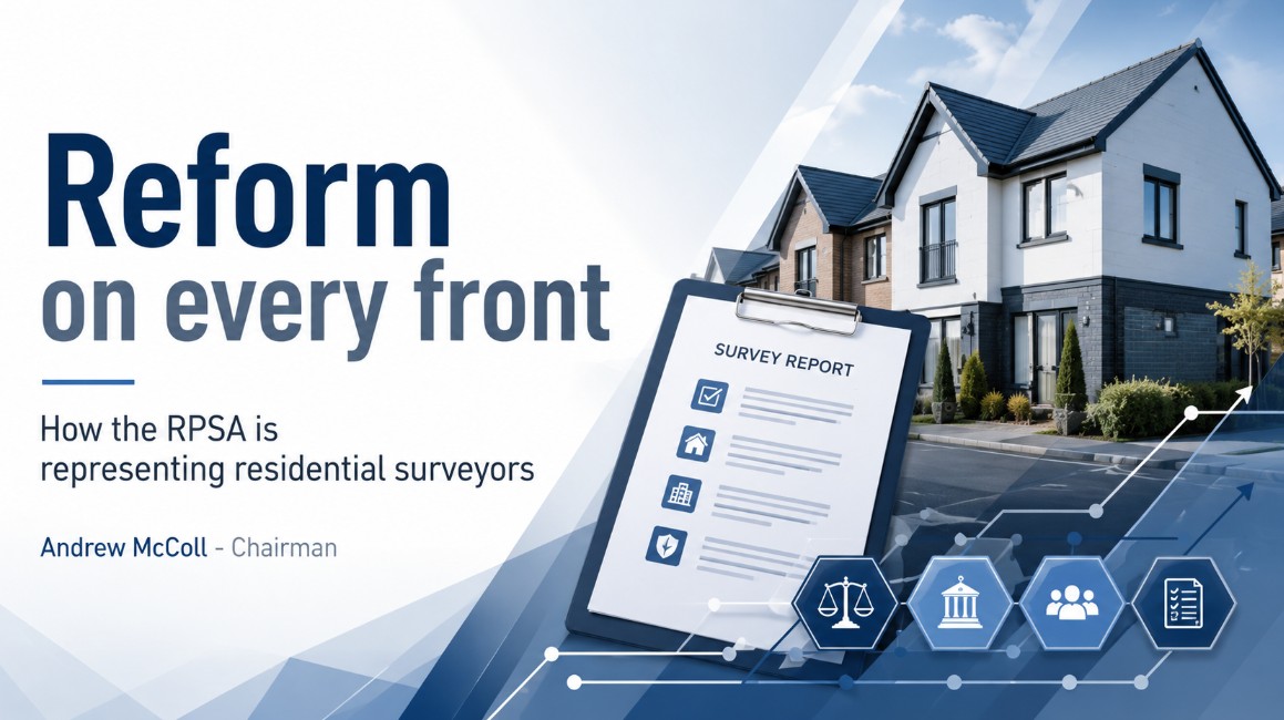 Reform on every front: how the RPSA is representing residential surveyors